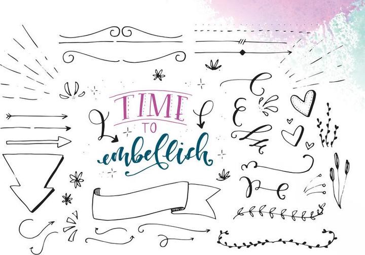 Produktbild Tombow Lettering-Set für Einsteiger (Schwarz, 6 x)