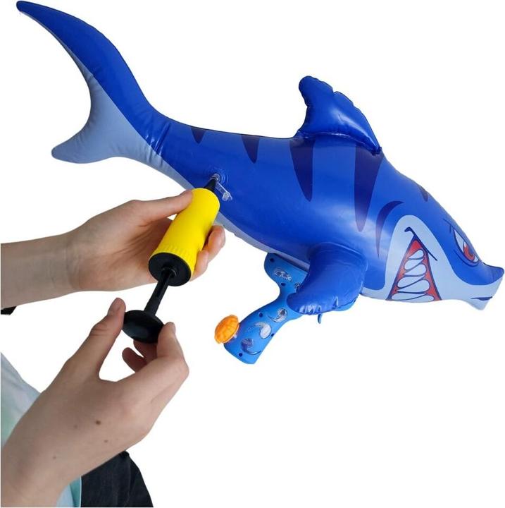 Produktbild Alldoro Aufblasbare Wasserpistole (Hai)