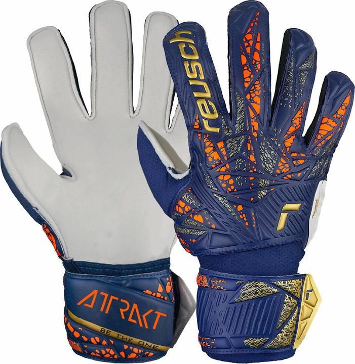 Reusch torwarthandschuhe kind attrakt solid