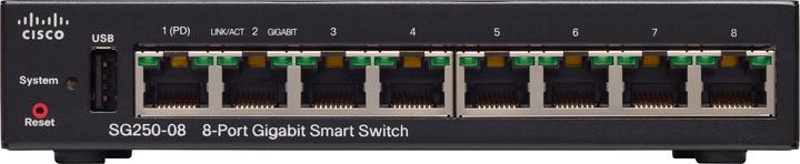 Produktbild Cisco SG250-08 8-PORT GIGABIT (8 Ports)