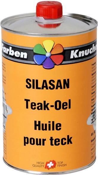 Image du produit Knuchel Huile de teck Silasan (Incolore, 0.50 l)