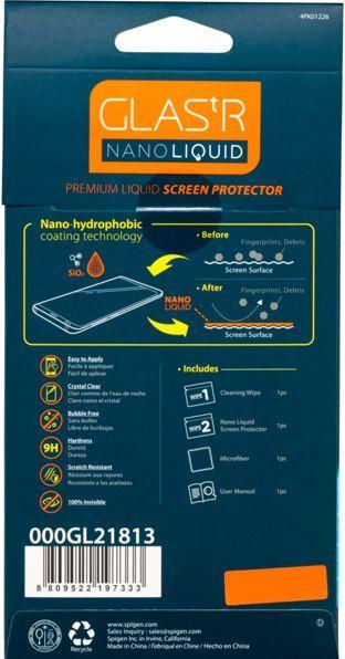 Produktbild Spigen Glas.tR Nano Liquid (1 Stück, Samsung Galaxy S9, Samsung Galaxy S9+)