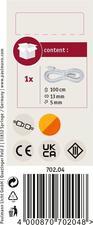 Image du produit Paulmann Câble de connexion