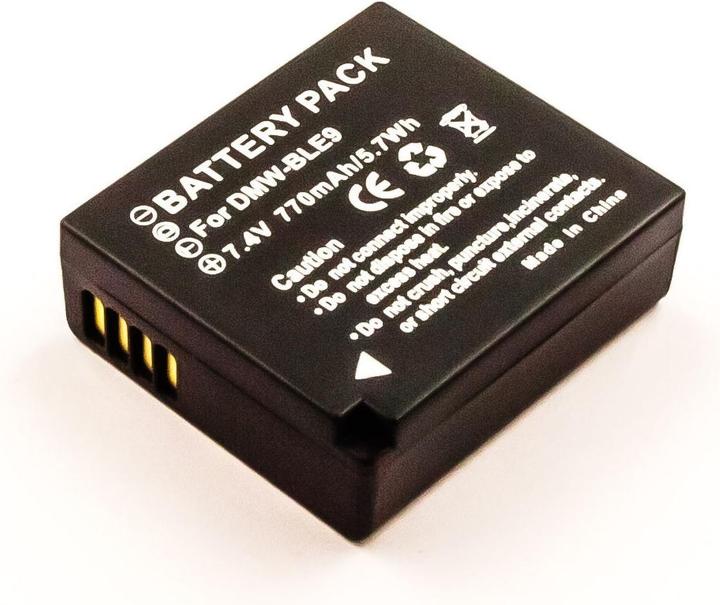 Immagine prodotto AGI Batteria compatibile con Panasonic LUMIX DMC-GX80 - Batteria - 750 mAh (Accumulatore di carica elettrica)