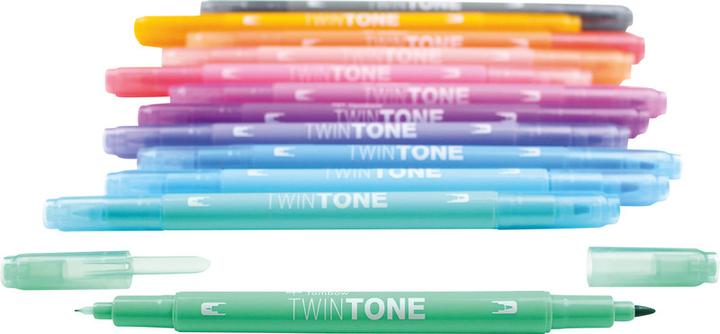 Produktbild Tombow TwinTone (Mehrfarbig, 12 x)