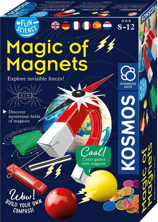 Actual product image Kosmos Magnets experiment set