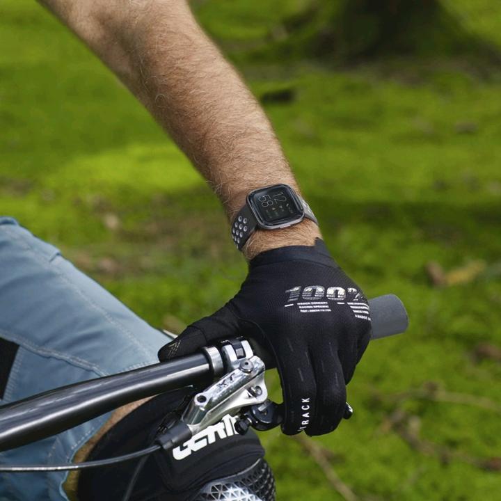 Produktbild Hama 00086226 Smartwatch-Zubehör Band Schwarz (Silikon, Rostfreier Stahl)