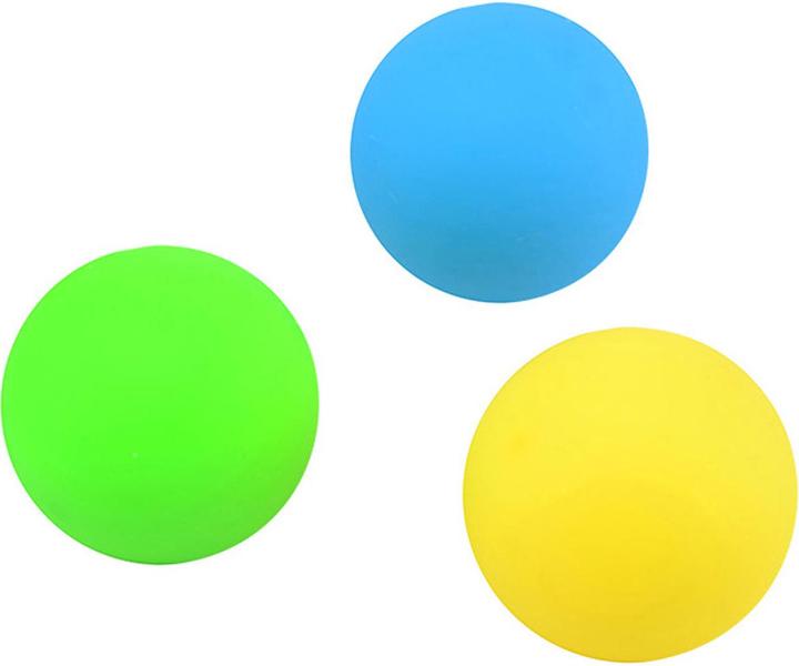 Actual product image Johntoy Neon squeeze ball, 3pcs.