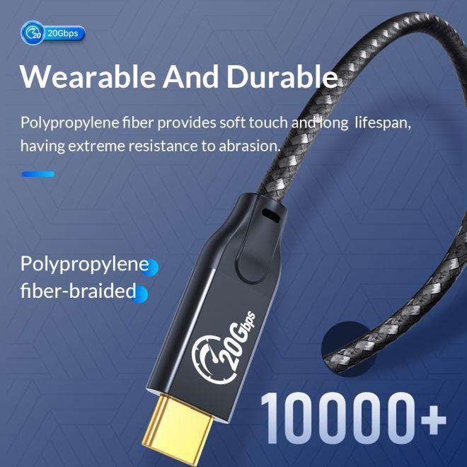 Produktbild Orico USB Typ-C Gen2 High Speed Data Cable (100W) (1 m, USB 3.2 Gen 2)