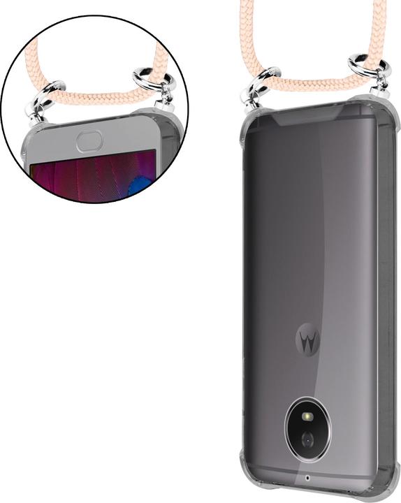 Produktbild Cadorabo TPU Handy Kette SILBER Cover