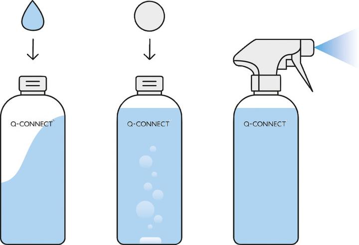 Produktbild Q-Connect Glasreiniger Tabletten