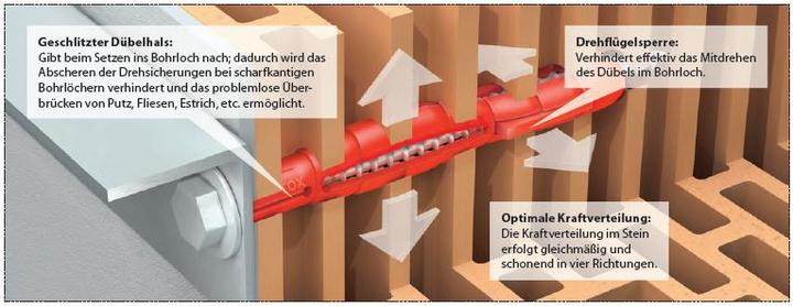 Produktbild Tox Spreizdübel Bizeps 6x70 mm 50 Stück (50 Stk.)