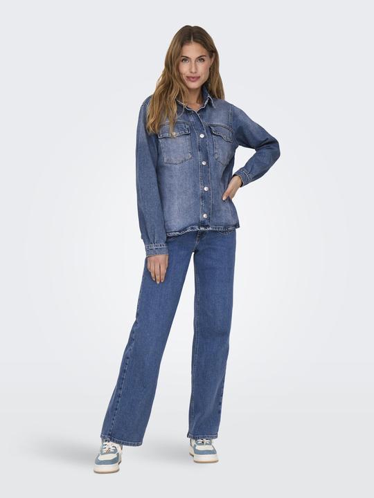 Produktbild Only ONLJUICY Hohe Taille Weiter Beinschnitt Jeans Jeans mit weitem Bein (W32/L32)