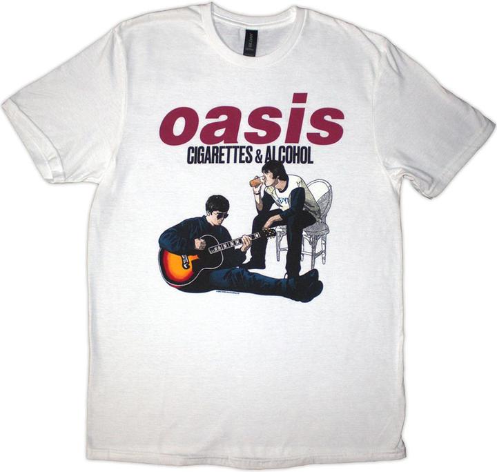 Oasis Cigarettes & Alcohol Illustration