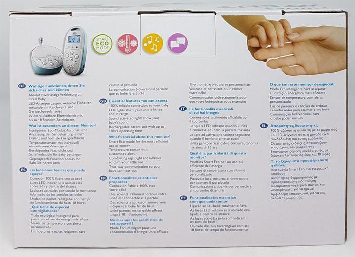 Actual product image Philips Avent Dect SCD560/00 (Baby Monitor Audio, 330 m)