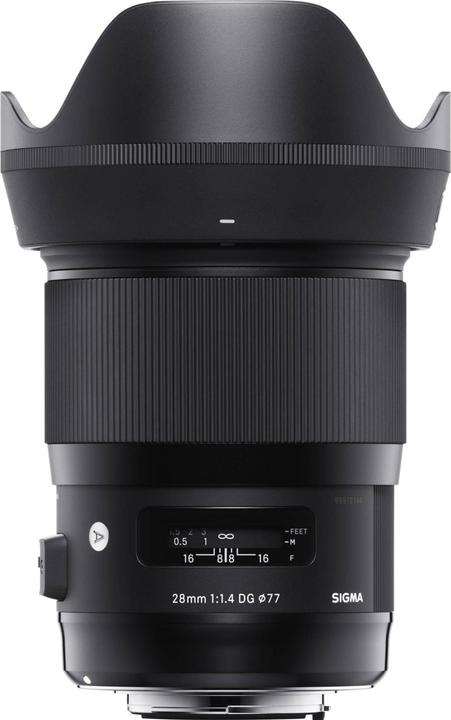 Immagine prodotto Sigma 28mm f/1.4 DG HSM ART, Sony E (Sony E, APS-C / DX, Full-frame)