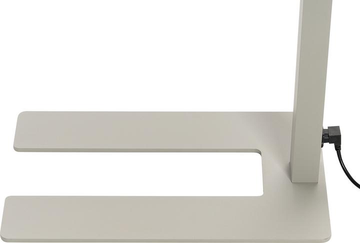 Produktbild Beliani Stehlampe LED Metall silber 194 cm rechteckig SAGITTA (11200 lm)