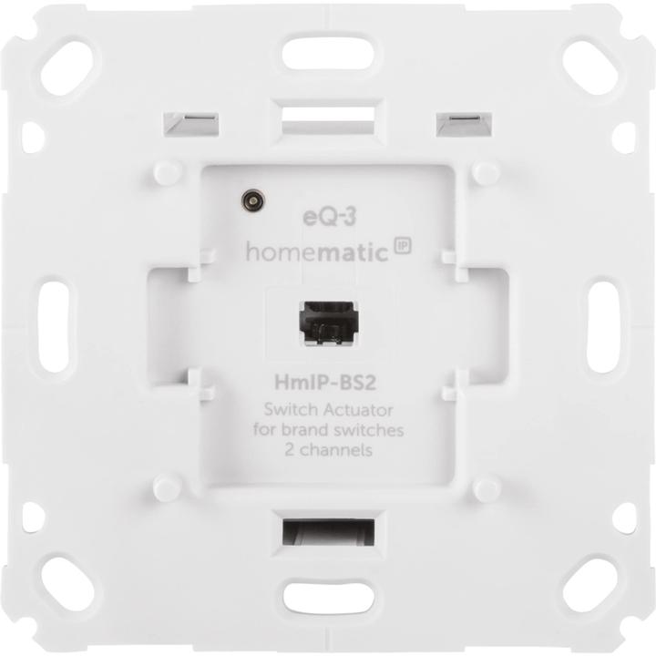 Image du produit Homematic IP Acteur de commutation radio double pour interrupteur de marque (Actionneur de commutation)