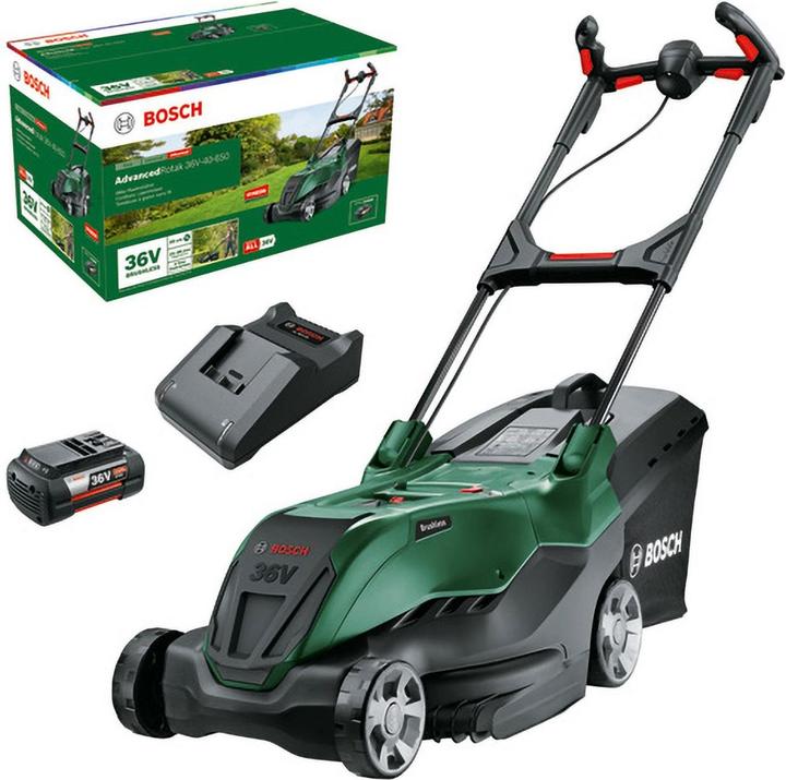 Bosch Home & Garden AdvancedRotak 36V-40-650 accu grasmaaier, 1 x 36V 4.0Ah accu (Oplaadbare batterij)