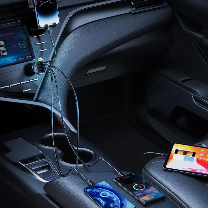 Immagine prodotto Joyroom Caricabatterie da auto a 4 porte da 70W