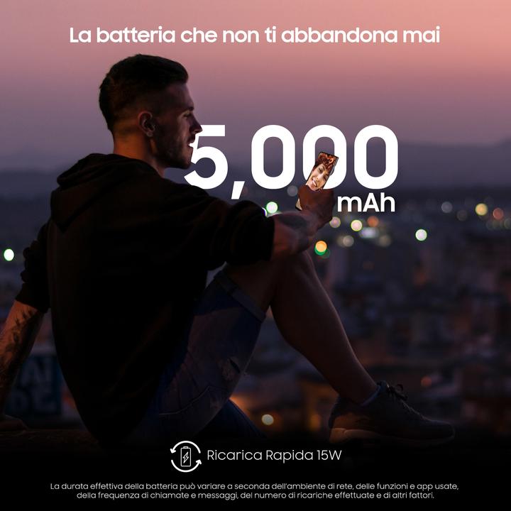 Immagine prodotto Samsung Galaxy A32 UE (128 GB, Nero, 6.40", Doppia SIM Ibrida, 64 Mpx, 4G)