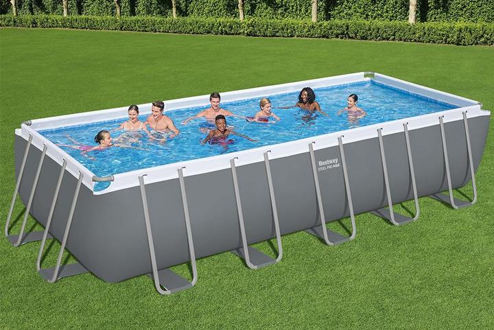 Immagine prodotto Bestway Set piscina fuori terra Power Steel Best way da 6,40 m x 2,74 m x 1,32 m (640 x 274 x 132 cm)