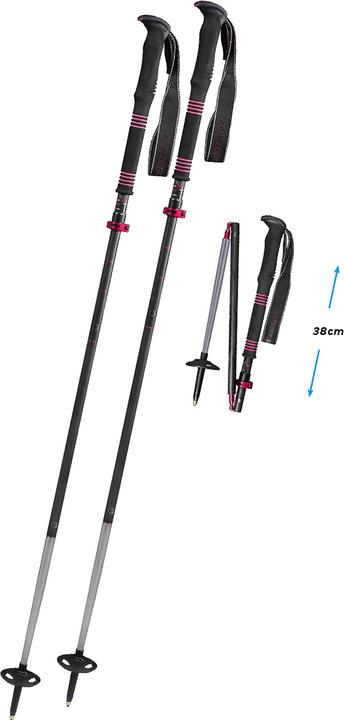 Immagine prodotto Komperdell Carbonio FXP.4 Expedition Vario Compatto (105 - 125 cm)