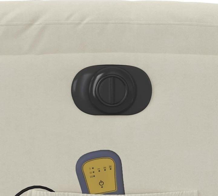 Immagine prodotto VidaXL Sedia da massaggio elettrica in velluto