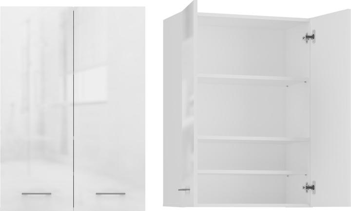 Immagine prodotto Topeshop Mobile sopra la lavatrice POLA MINI DD 64x30xH90 bianco lucido