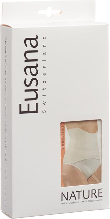 Produktbild Eusana Nierenwärmer anatomisch L ivoire Swiss M.Silk (L)