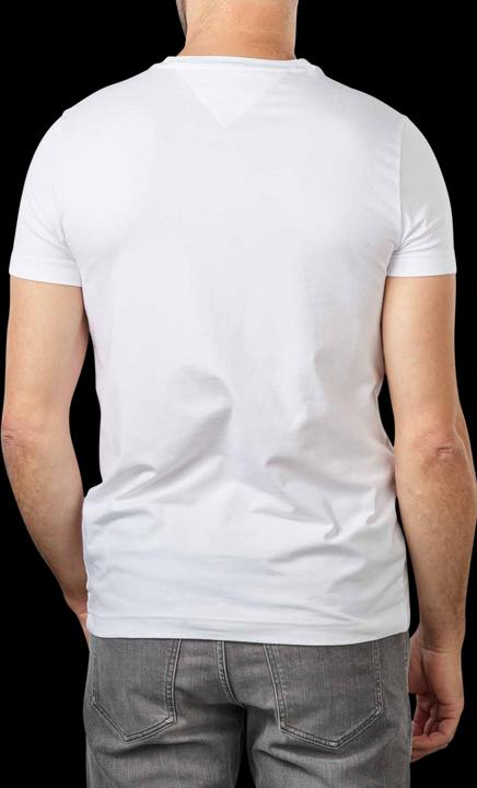 Produktbild Tommy Hilfiger Crew Neck T-Shirt Slim Fit White (M)