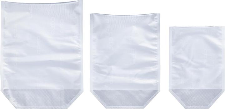 Immagine prodotto Caso Sacchetti sottovuoto stand-up, 12 pezzi 20x30 cm, 8 pezzi 25x35 cm, 5 pezzi 30x40 cm (25 x)