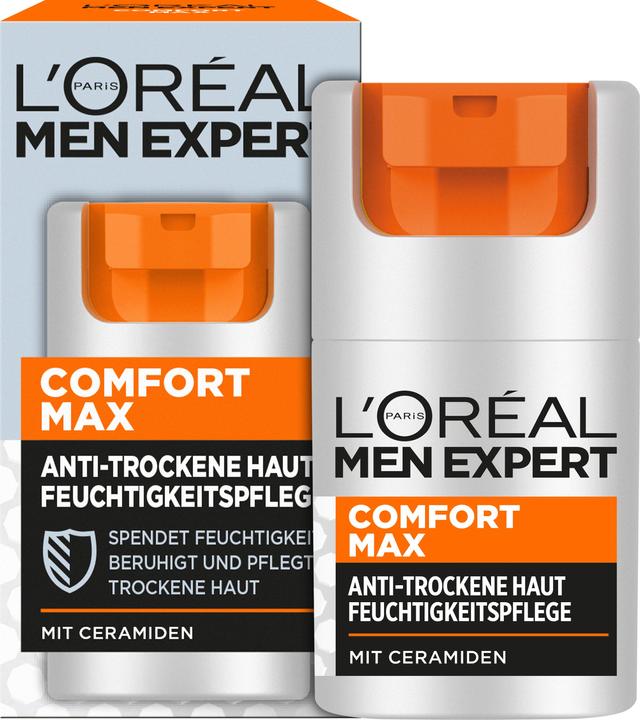 Actual product image L'Oréal Paris Comfort Max Moisturiser (50 ml, 24h cream)