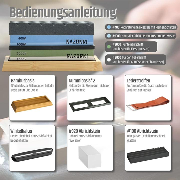 Produktbild Razorri Abziehsteine Set Solido S3