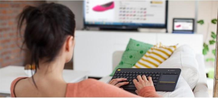 Immagine prodotto Logitech K400 Plus (DE, Senza fili)
