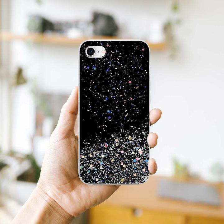 Immagine prodotto Cadorabo Copertura in TPU scintillante (Apple iPhone 7, Apple iPhone SE (seconda generazione))