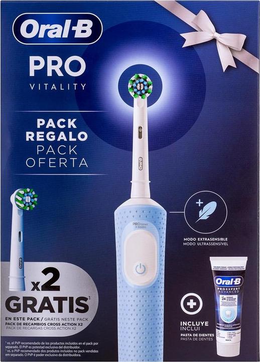 Oral-B Vitality Pro + Pasta + 2 końcówki (Oszillierende Zahnbürste)