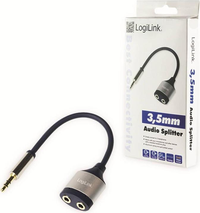 Produktbild LogiLink Audio Splitter (Klinkenadapter)