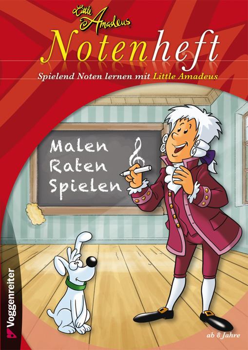 Image du produit Livret de notes Little Amadeus (Blanc, Couverture rigide)