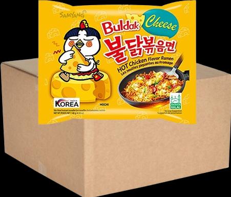 Image du produit Samyang Buldak Buldak Hot Chicken Fromage Ramyeon (5600 g)