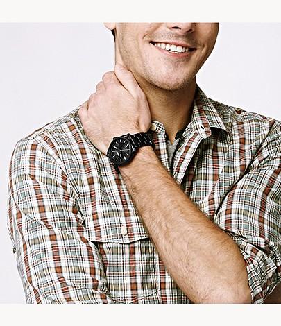 Actual product image Fossil Machine (Analogue wristwatch, 42 mm)