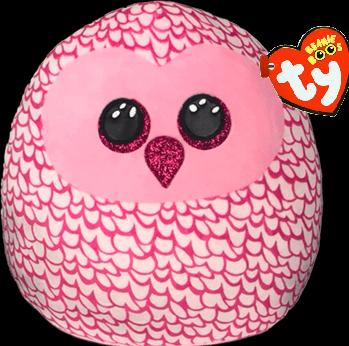 Immagine prodotto Ty Squish a Boo Pinky Owl 20cm (20 cm)
