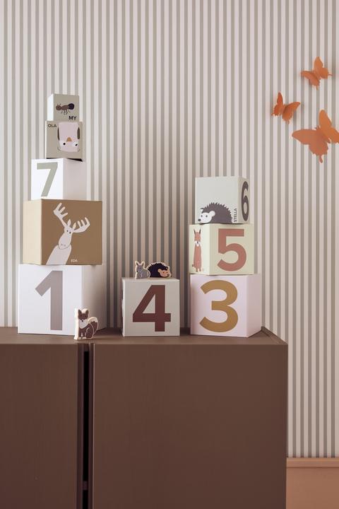 Actual product image Kids Concept Cardboard cubes 1-10 Edvin