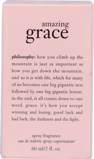 Actual product image philosophy Amazing Grace (Eau de toilette, 60 ml)