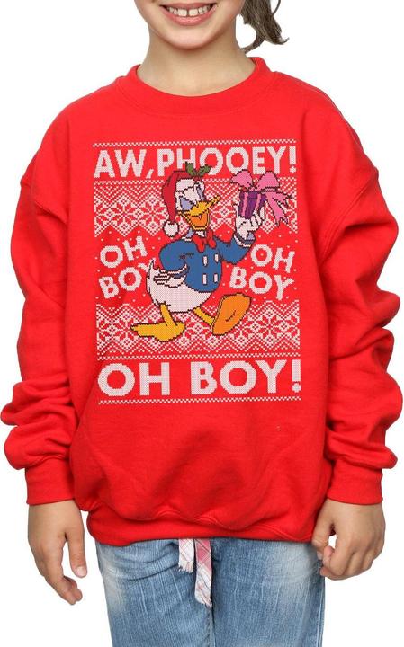 Image du produit Disney - Sweat DONALD DUCK CHRISTMAS FAIR ISLE - Fille (140, 146)
