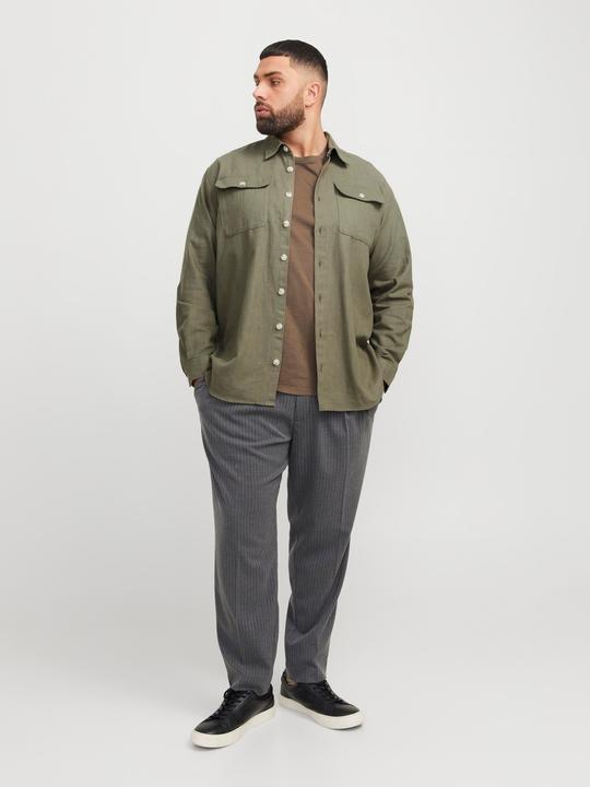 Produktbild Jack & Jones Plus Size Comfort Fit Overshirt Overshirt (5XL)