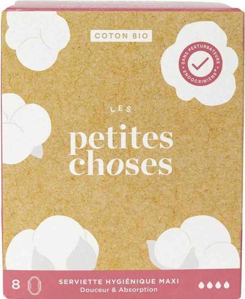 Produktbild Les Petites Choses Coton Bio (8 x, Damenbinden)