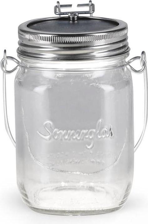 Sonnenglas Solarlampe im Einmachglas (Ø 8.5 x 11 cm, 1 x)