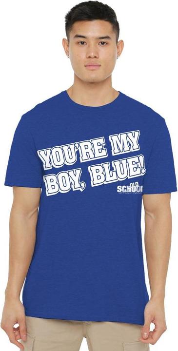 Actual product image Old School Unisex Adult My Boy Blue T-Shirt (S)