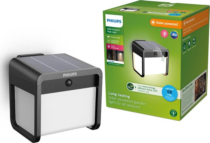 Produktbild Philips Outdoor Ultra Efficient Solar Ezra (250 lm, IP44)